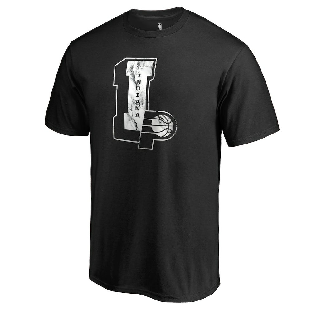 NBA - Indiana Pacers Letterman T-Shirt - Black