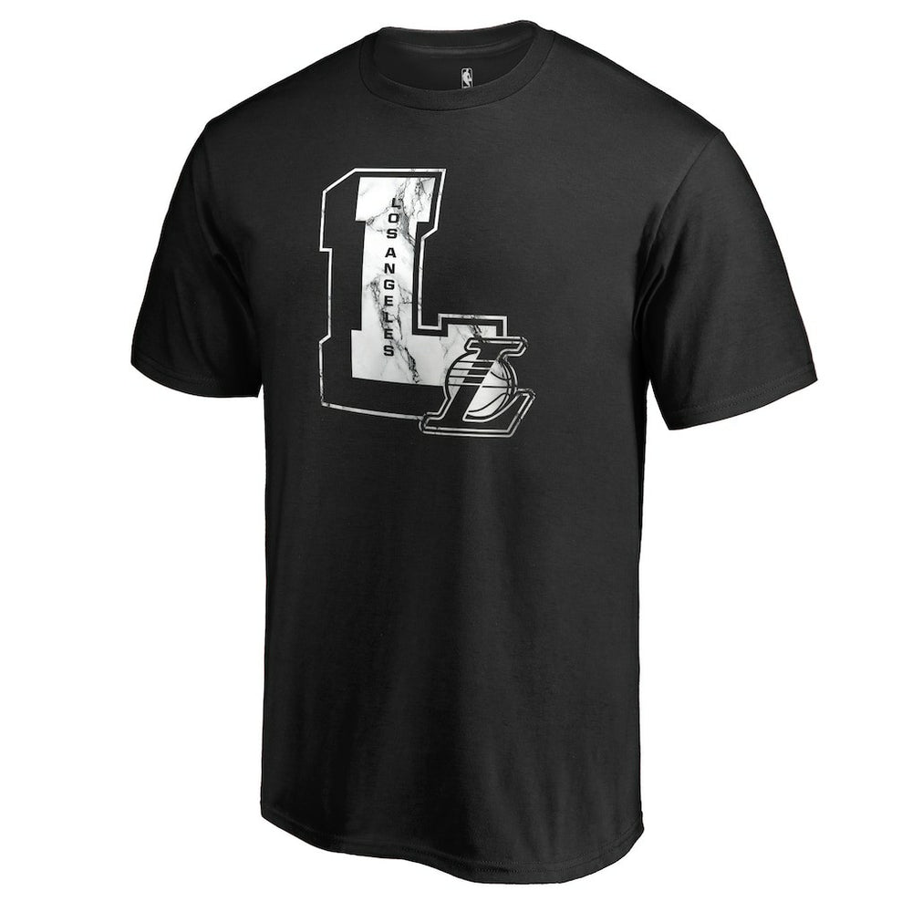 NBA - Los Angeles Lakers Letterman T-Shirt - Black