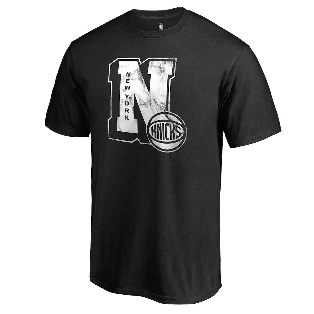 NBA - New York Knicks Letterman T-Shirt - Black