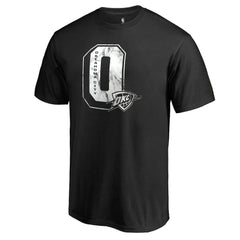 NBA - Oklahoma City Thunder Letterman T-Shirt - Black
