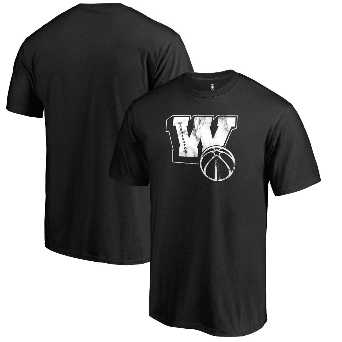 NBA - Washington Wizards Letterman T-Shirt - Black
