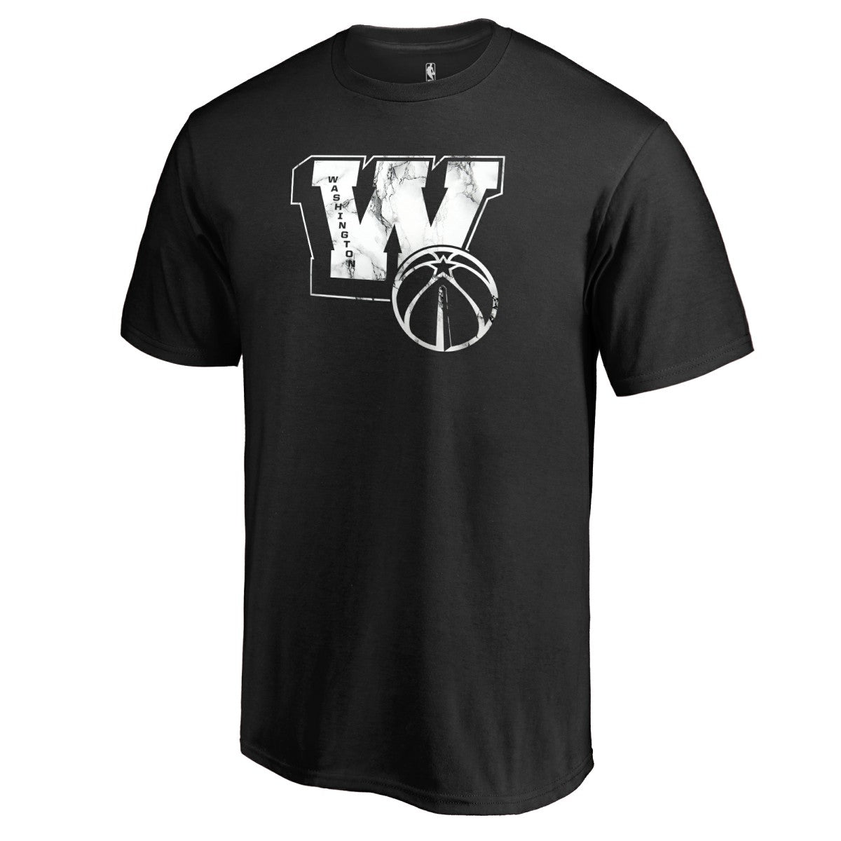 NBA - Washington Wizards Letterman T-Shirt - Black