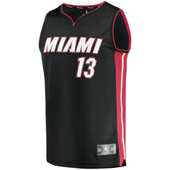 Fanatics - Bam Adebayo Miami Heat Fast Break Replica Player Jersey - Icon Edition - Black