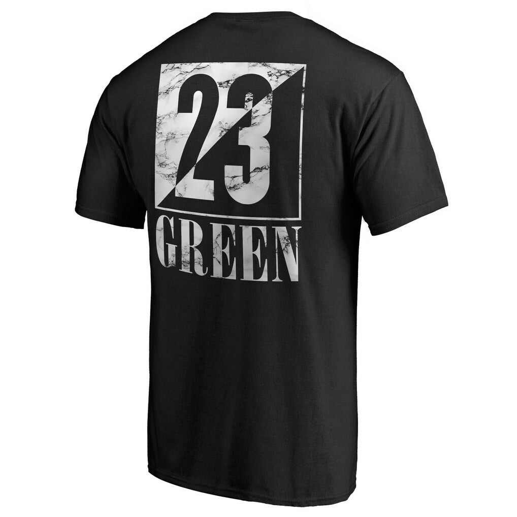NBA - Draymond Green Golden State Warriors Yin & Yang Name and Number T-Shirt - Black