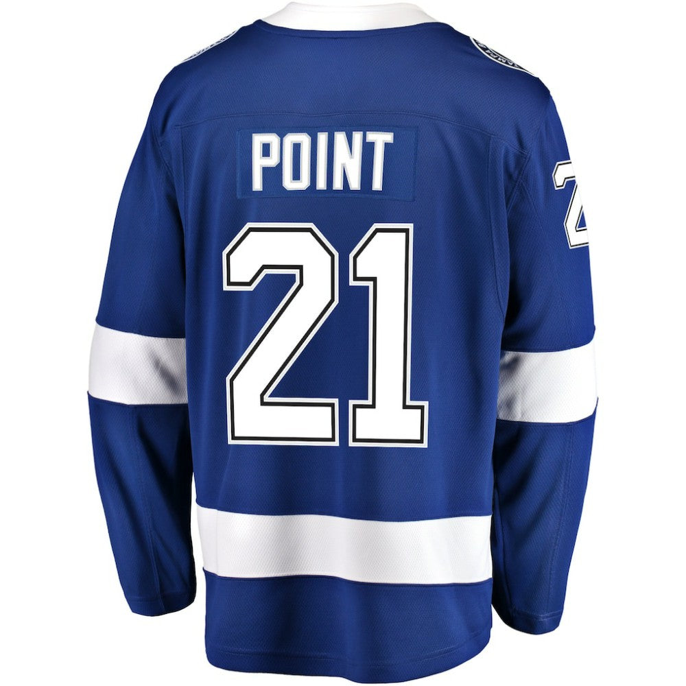 Brayden Point Tampa Bay Lightning Fanatics Home Breakaway Player Jersey - Blue | NHL Jerseys