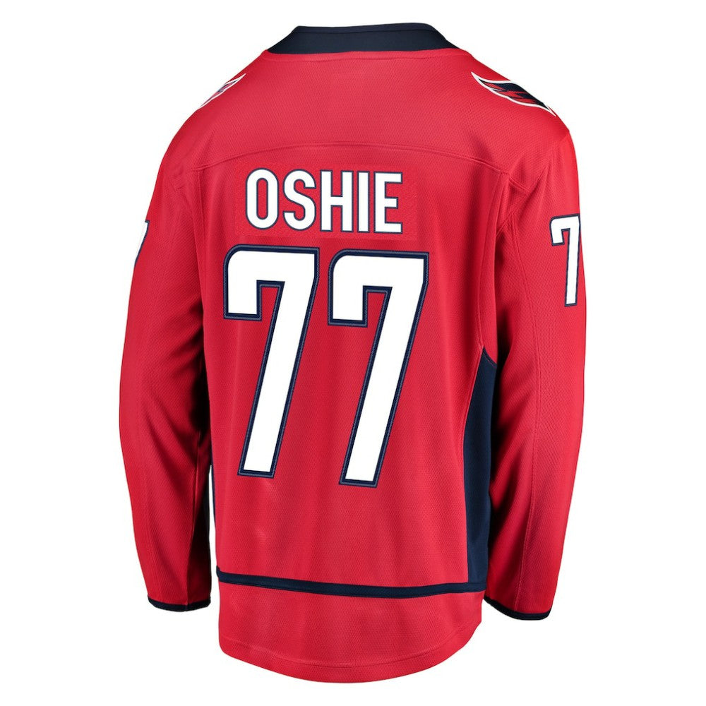 TJ Oshie Washington Capitals Fanatics Breakaway Jersey - Red | NHL Jerseys