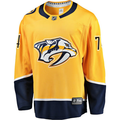 Juuse Saros Nashville Predators Fanatics Breakaway Player Jersey - Gold | NHL Jerseys