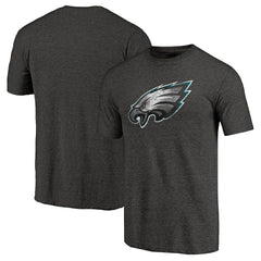 Philadelphia Eagles Team Secondary Tri-Blend T-Shirt Heathered Black - NFL