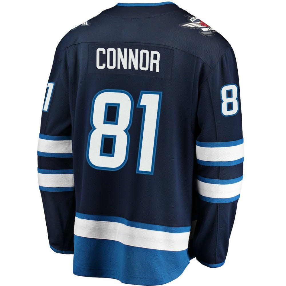 Kyle Connor Winnipeg Jets Fanatics Breakaway Replica Jersey - Navy | NHL Jerseys