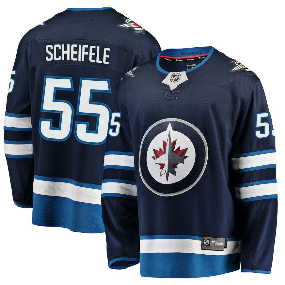 Mark Scheifele Winnipeg Jets - Fanatics Breakaway Replica Jersey Navy