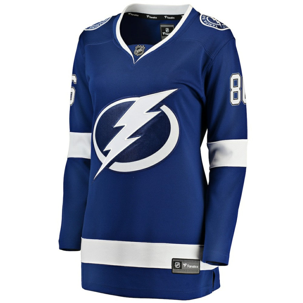 Nikita Kucherov Tampa Bay Lightning Fanatics Women's Home Breakaway Jersey - Blue | NHL Jerseys