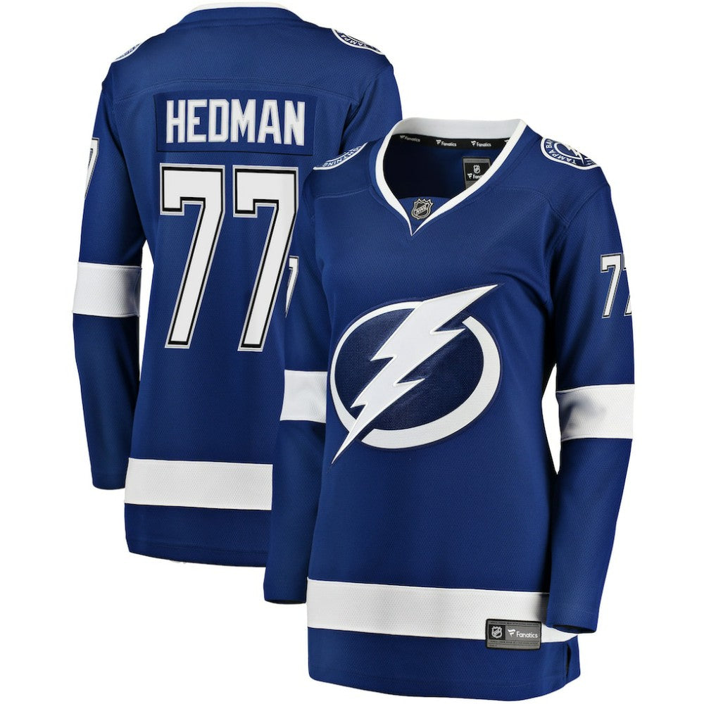 Victor Hedman Tampa Bay Lightning - Fanatics Women's Home Breakaway Jersey Blue