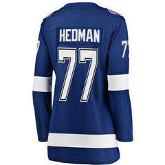 Victor Hedman Tampa Bay Lightning - Fanatics Women's Home Breakaway Jersey Blue