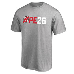 Patrik Elias New Jersey Devils - PE26 T-Shirt Heather Gray
