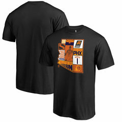 NBA - Devin Booker Phoenix Suns Player State T-Shirt - Black