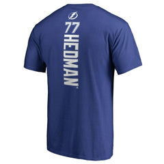 Victor Hedman Tampa Bay Lightning - Backer T-Shirt Blue