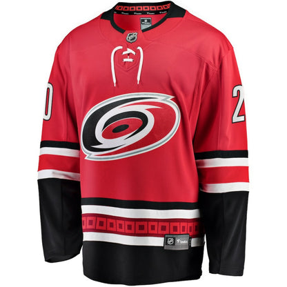 Sebastian Aho Carolina Hurricanes Fanatics Alternate Breakaway Player Jersey - Red | NHL Jerseys