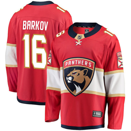Aleksander Barkov Florida Panthers Fanatics Breakaway Jersey - Red | NHL Jerseys