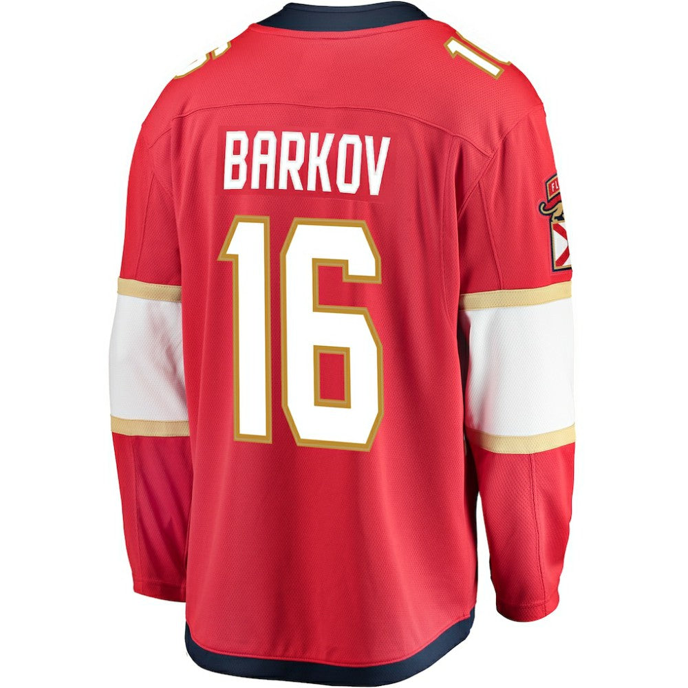 Aleksander Barkov Florida Panthers Fanatics Breakaway Jersey - Red | NHL Jerseys
