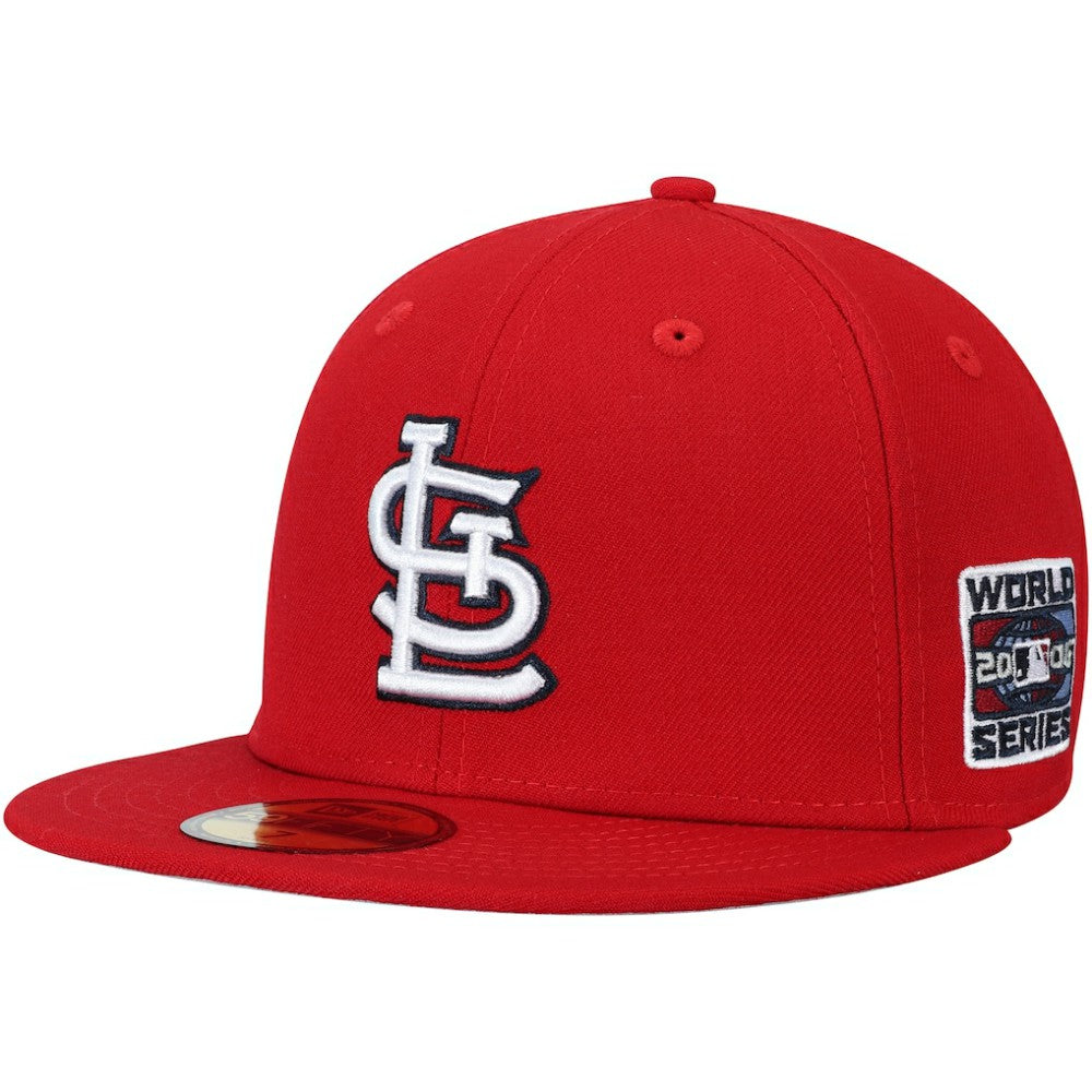 St. Louis Cardinals New Era 2006 World Series Wool 59FIFTY Fitted Hat Lifestyle