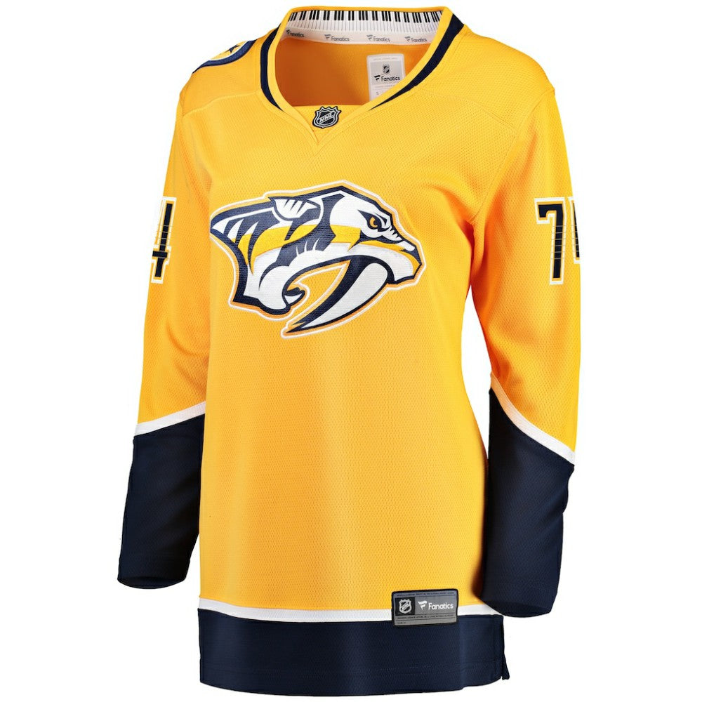 Juuse Saros Nashville Predators - Fanatics Women's Breakaway Player Jersey Gold
