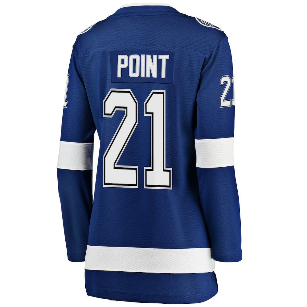 Brayden Point Tampa Bay Lightning Fanatics Women's Breakaway Player Jersey - Blue | NHL Jerseys