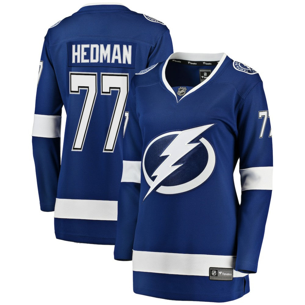 Victor Hedman Tampa Bay Lightning Fanatics Women's Breakaway Player Jersey - Blue | NHL Jerseys
