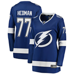 Victor Hedman Tampa Bay Lightning - Fanatics Women's Breakaway Player Jersey Blue
