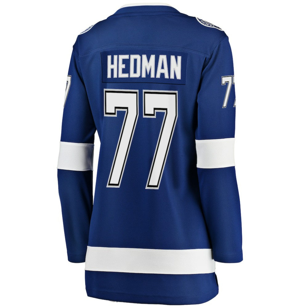 Victor Hedman Tampa Bay Lightning Fanatics Women's Breakaway Player Jersey - Blue | NHL Jerseys