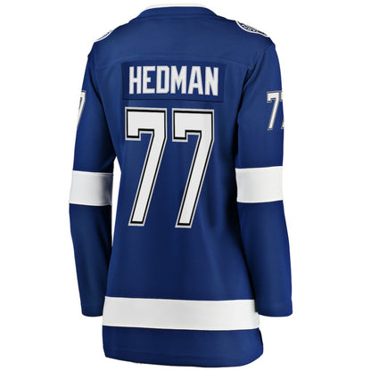 Victor Hedman Tampa Bay Lightning Fanatics Women's Breakaway Player Jersey - Blue | NHL Jerseys