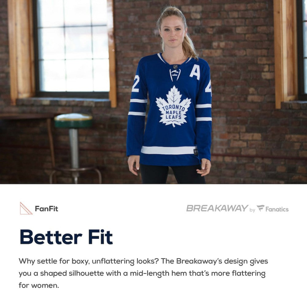 Morgan Rielly Toronto Maple Leafs Fanatics Women's Breakaway Player Jersey - Blue | NHL Jerseys