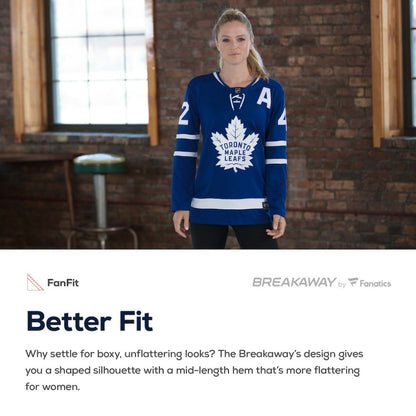 Morgan Rielly Toronto Maple Leafs Fanatics Women's Breakaway Player Jersey - Blue | NHL Jerseys