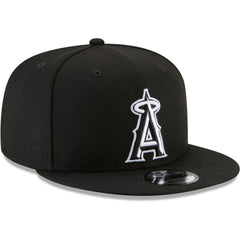 Los Angeles Angels New Era Black & White 9FIFTY Snapback Hat Sale