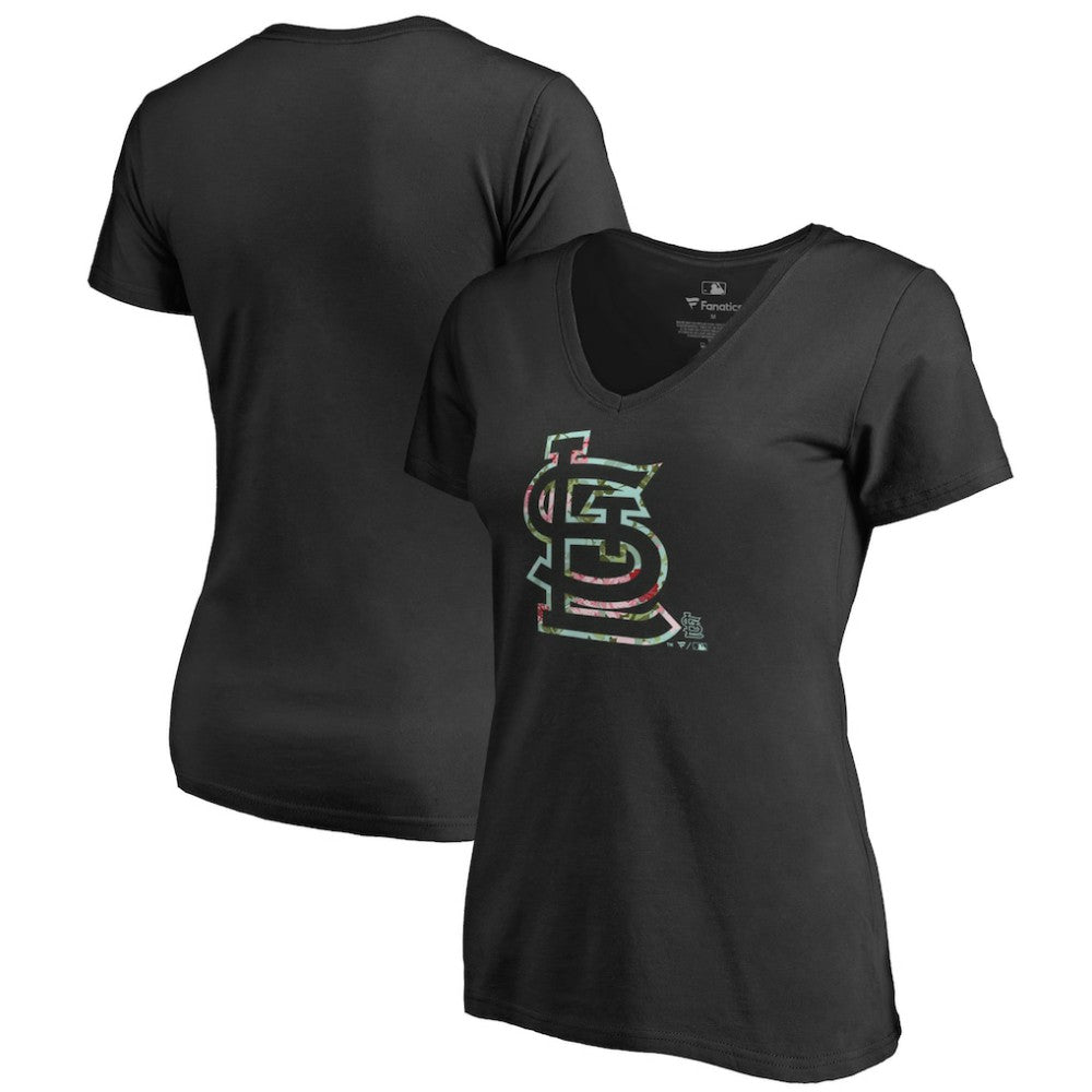St. Louis Cardinals Women's Lovely V-Neck T-Shirt Sale