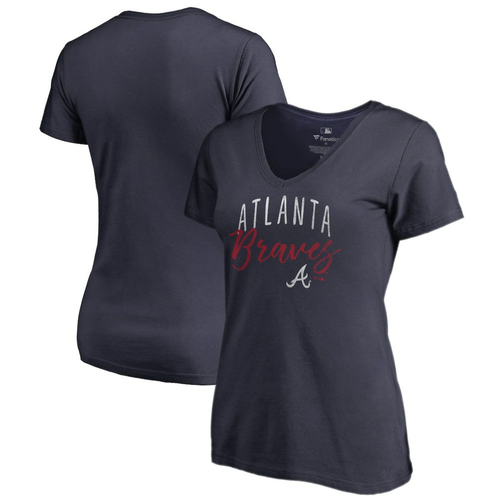 Atlanta Braves Women's Graceful V-Neck T-Shirt for sale