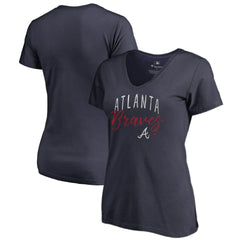 Atlanta Braves Women's Graceful V-Neck T-Shirt for sale