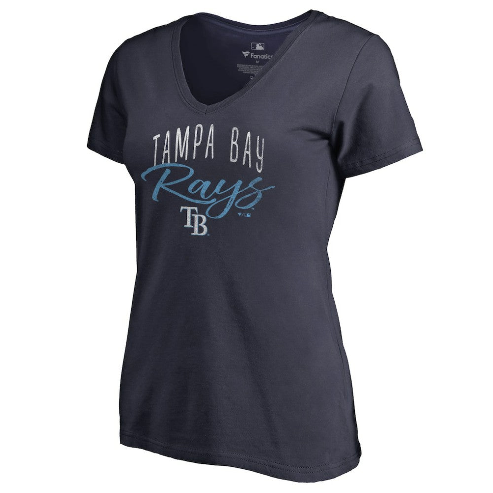 Tampa Bay Rays Women's Graceful V-Neck T-Shirt Clearance