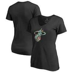NBA - Miami Heat Lovely V-Neck T-Shirt - Black