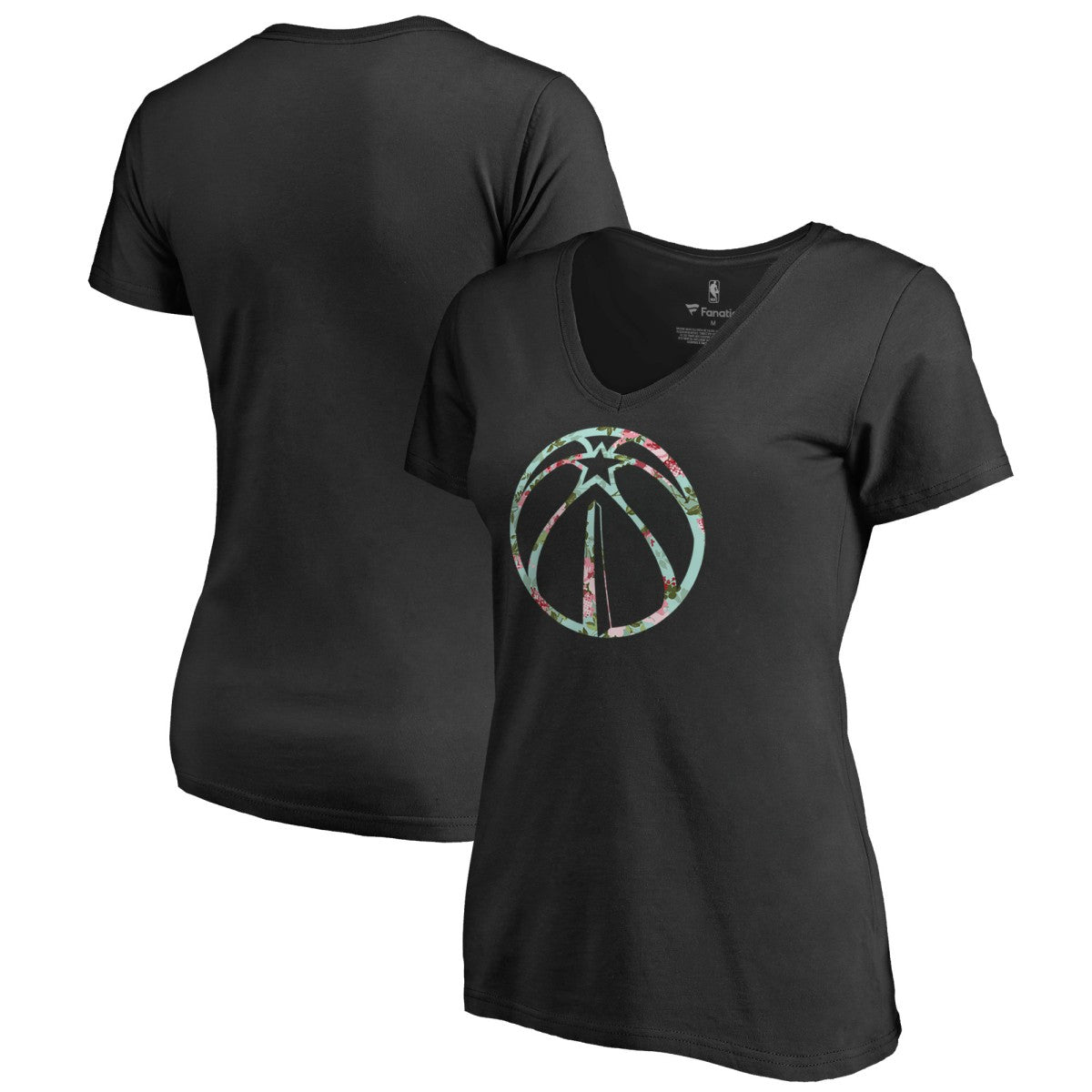 NBA - Washington Wizards Lovely V-Neck T-Shirt - Black