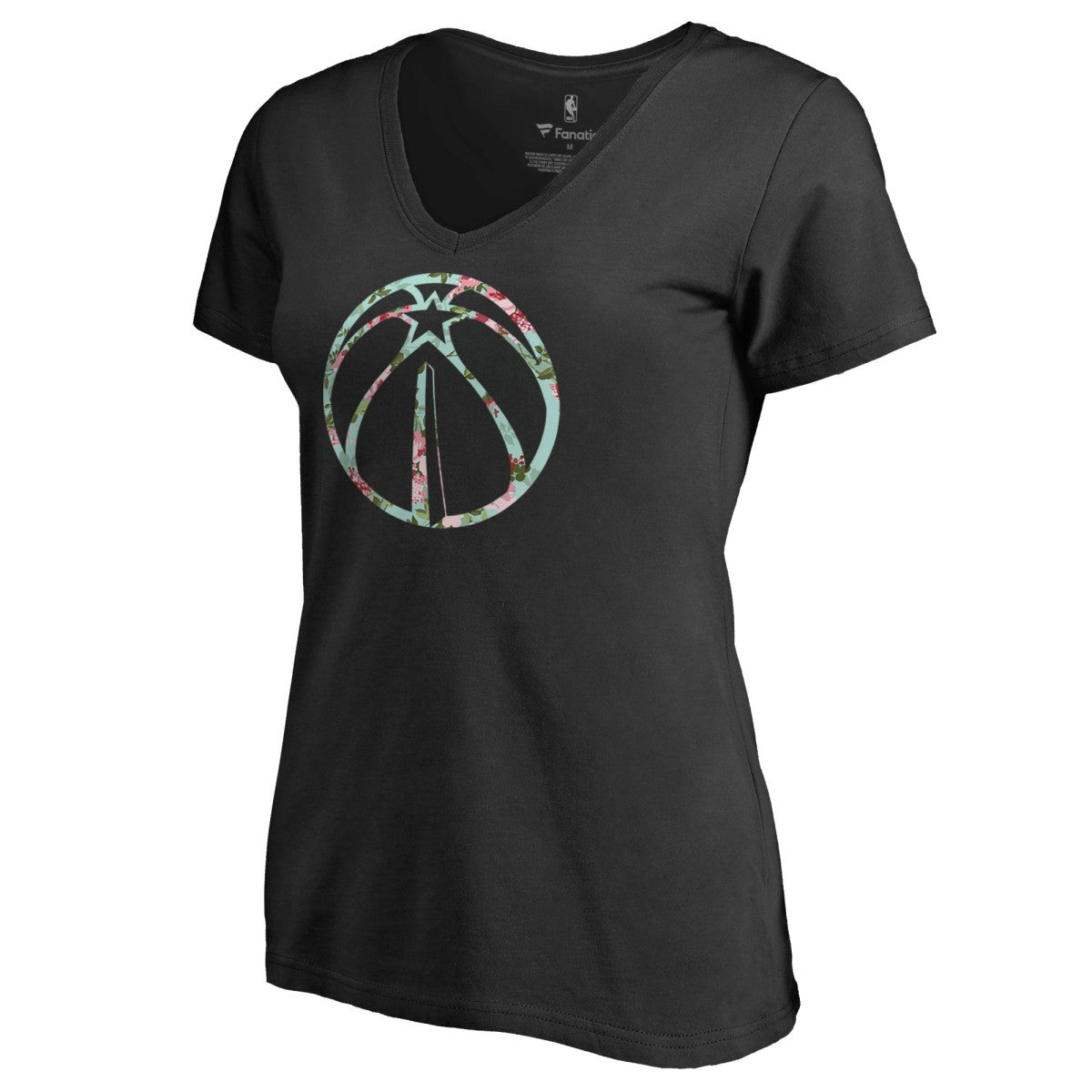 NBA - Washington Wizards Lovely V-Neck T-Shirt - Black
