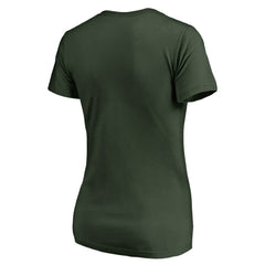 Minnesota Wild - Women's Graceful V-Neck T-Shirt Green