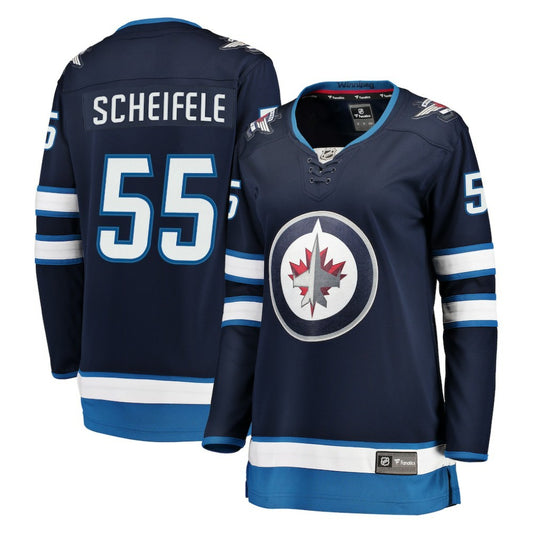 Mark Scheifele Winnipeg Jets Fanatics Women's Breakaway Player Jersey - Navy | NHL Jerseys