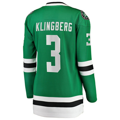 John Klingberg Dallas Stars Fanatics Women's Breakaway Player Jersey - Kelly Green | NHL Jerseys