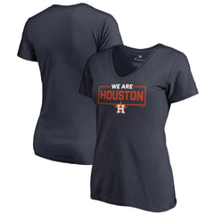 Houston Astros Women's We Are Icon V-Neck T-Shirt for sale