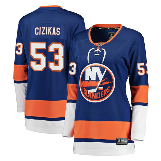 Casey Cizikas New York Islanders Fanatics Women's Breakaway Player Jersey - Royal | NHL Jerseys