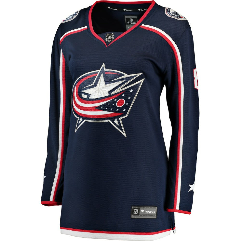 Zach Werenski Columbus Blue Jackets Fanatics Women's Breakaway Jersey - Navy | NHL Jerseys
