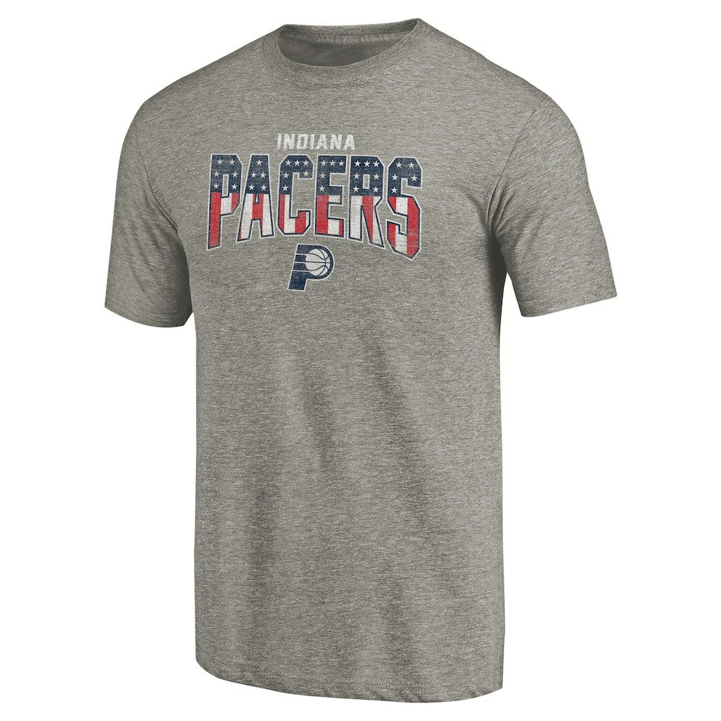 NBA - Indiana Pacers Freedom Tri-Blend T-Shirt - Gray