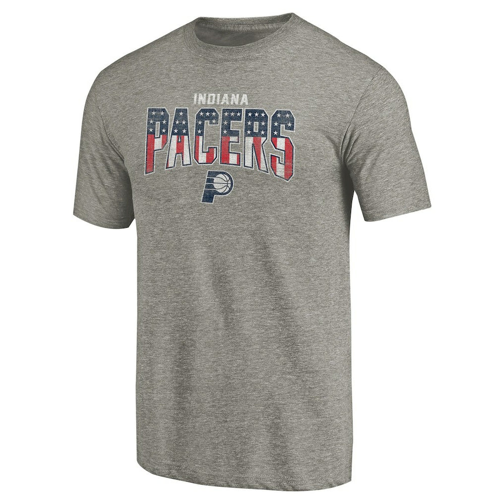 NBA - Indiana Pacers Freedom Tri-Blend T-Shirt - Gray