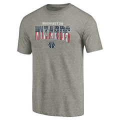 NBA - Washington Wizards Freedom Tri-Blend T-Shirt - Gray