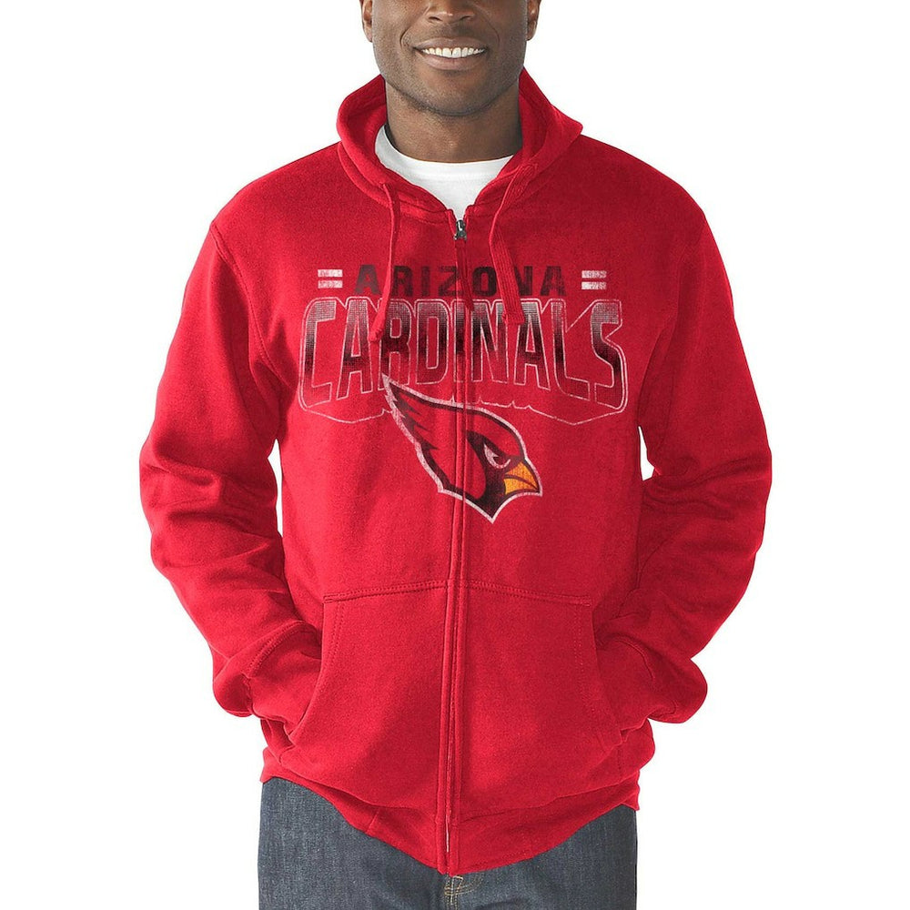 Arizona Cardinals G-III Sports by Carl Banks Perfect Season Full-Zip Hoodie Cardinal - NFL